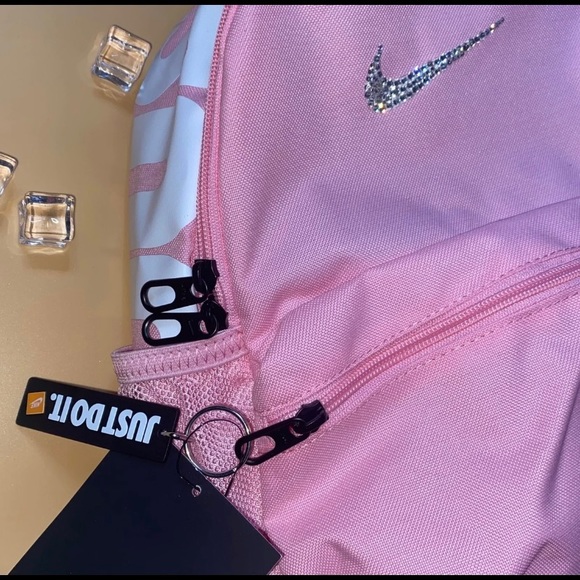 Baby Pink Nike Luxe Crystal Bling BackBack NWT - Picture 4 of 9